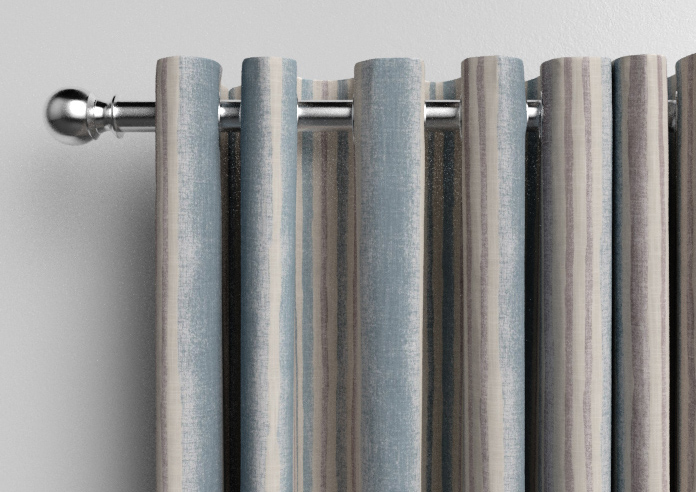 Guarda Stripe, Cornflower - Made to Measure Curtains - Image 12